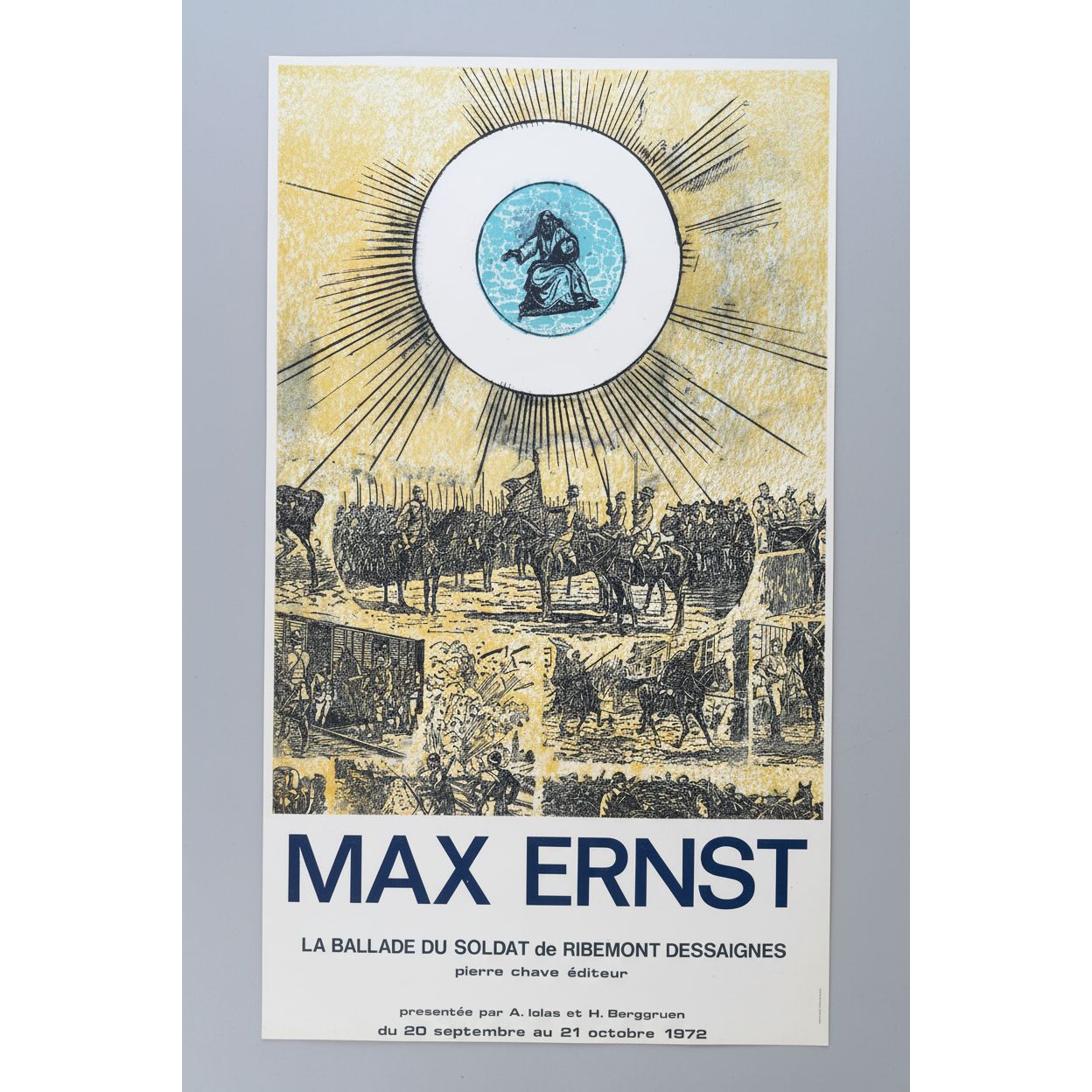Max Ernst (1891–1976), “La Ballade du Soldat” Exhibition Poster, 1972