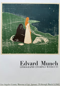 Edvard Munch (1863–1944), "Two Women On The Shore” Exhibition Poster, 1969