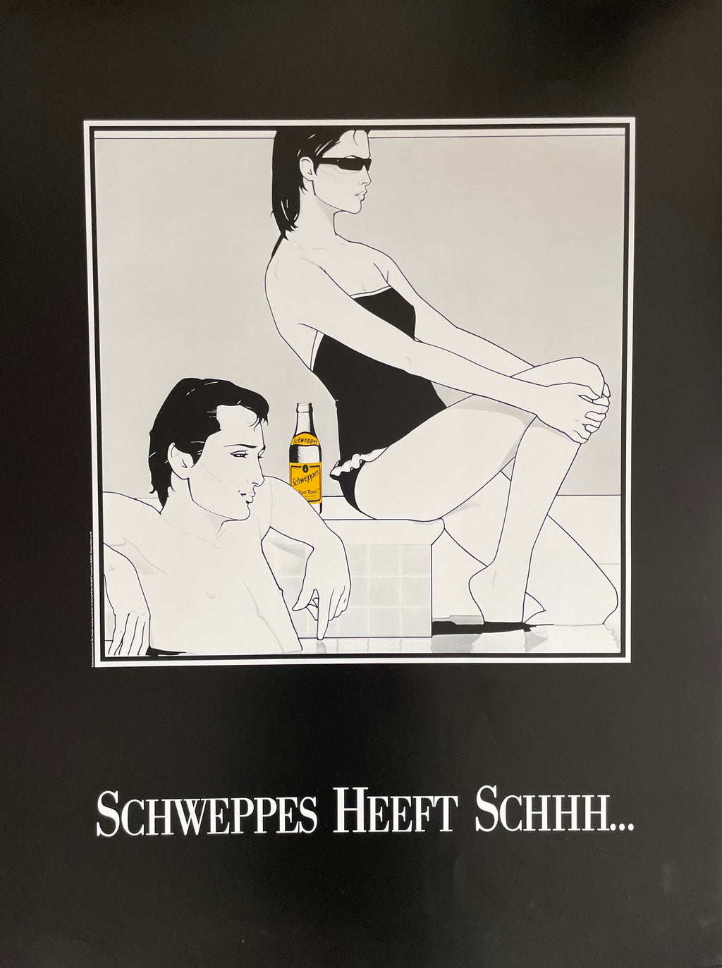 Jos van Uytrecht, Couple, Piano,  Zwembad, 1984
