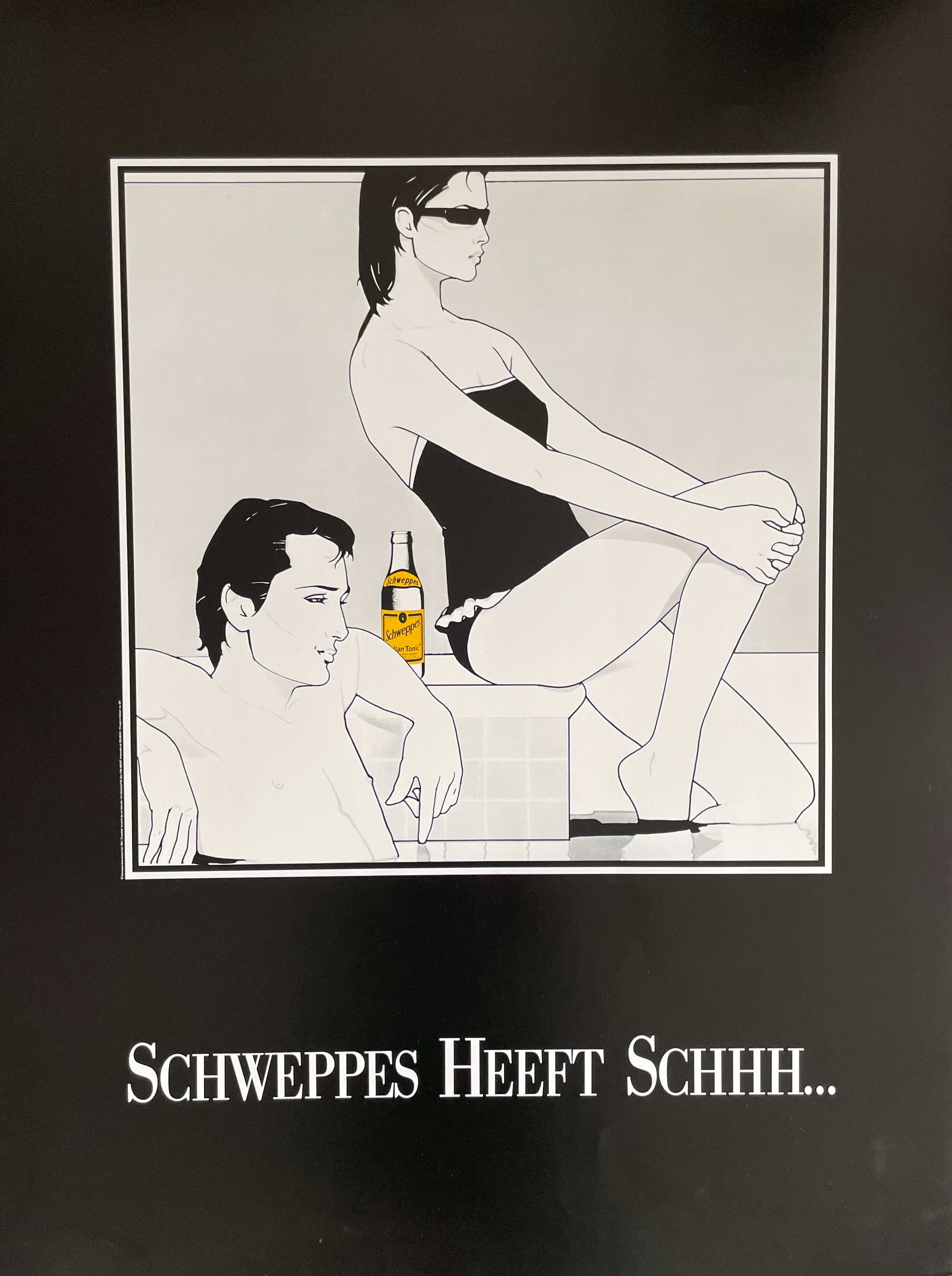 Jos van Uytrecht, Couple, Piano,  Zwembad, 1984