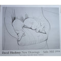 David Hockney (1937-2026), Black and White Dogs Exhibition Poster, 1994