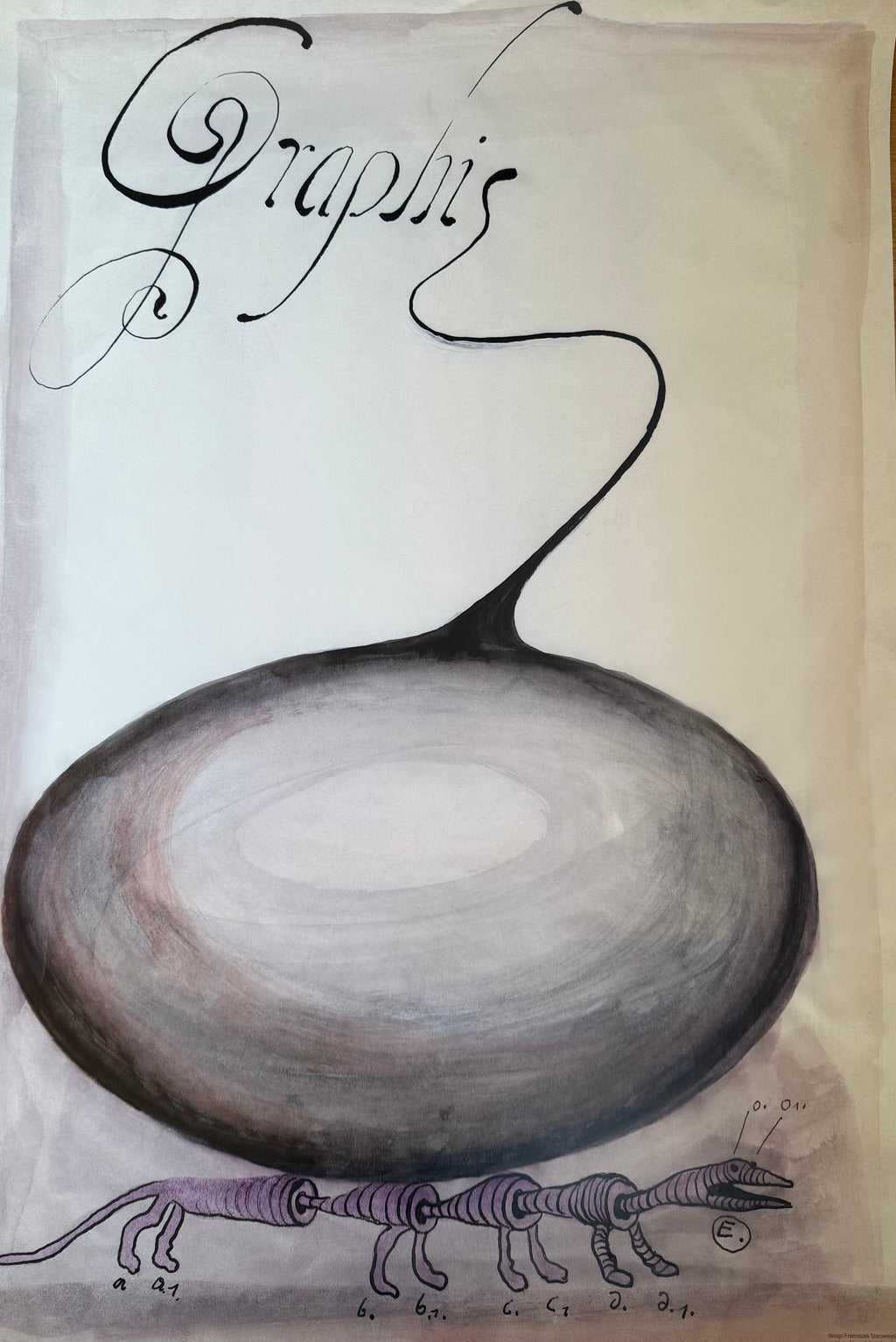 Franciszek A.B. Bilberstein-Starowieyski, Graphis, 1972, first time published in 2012