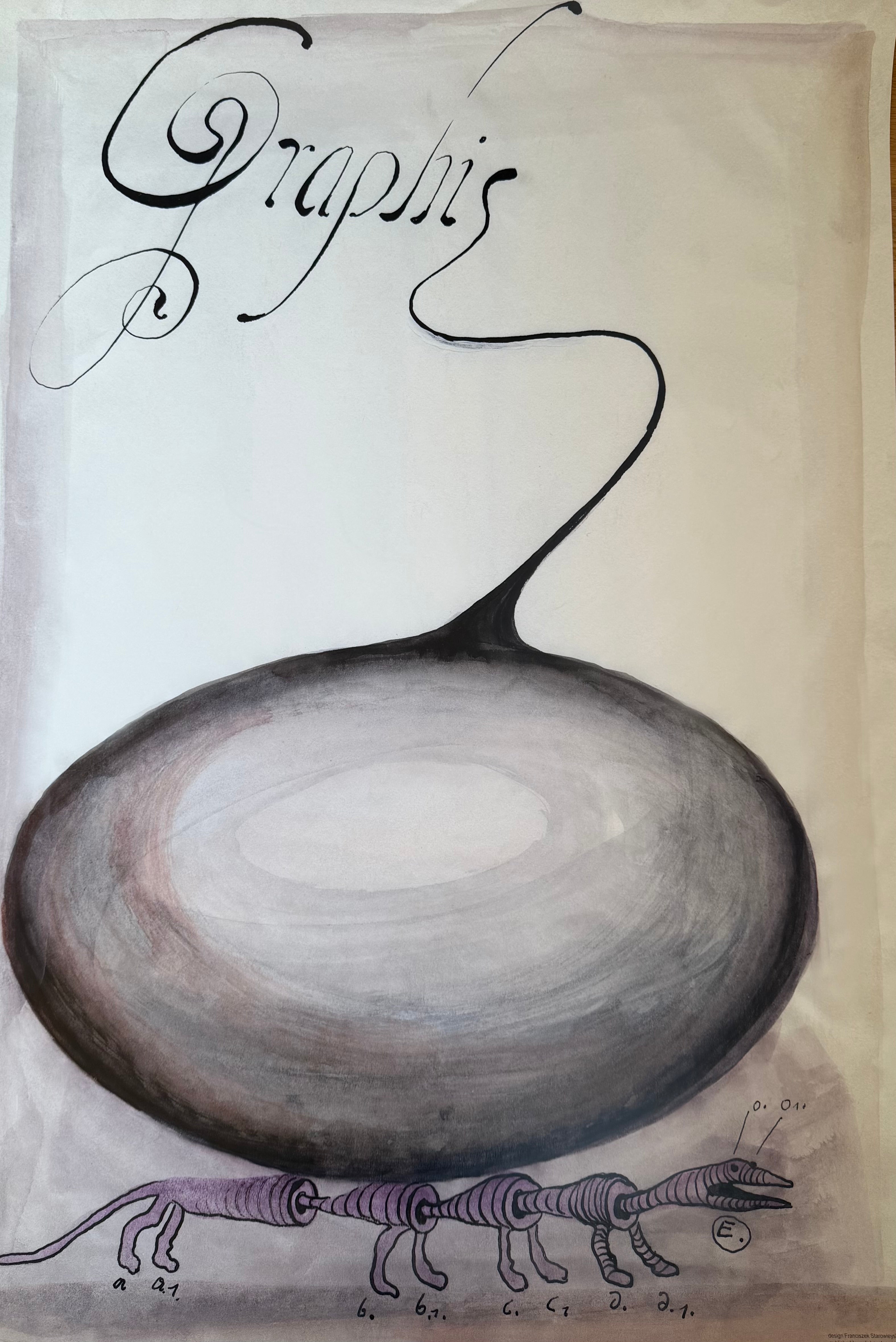 Franciszek A.B. Bilberstein-Starowieyski, Graphis, 1972, first time published in 2012