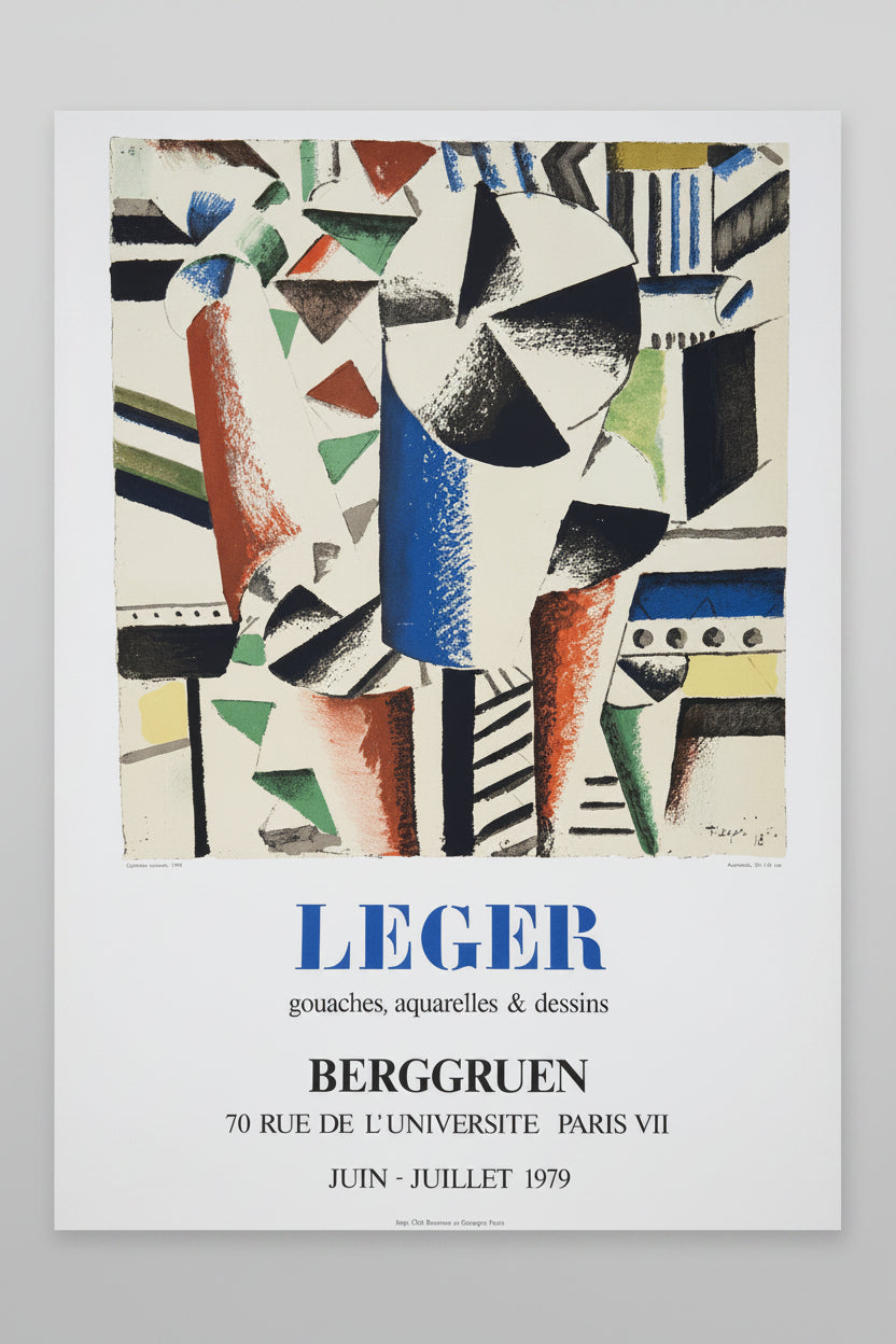 Fernand Léger (1881–1955), Gouaches, Aquarelles + Dessins, 1979