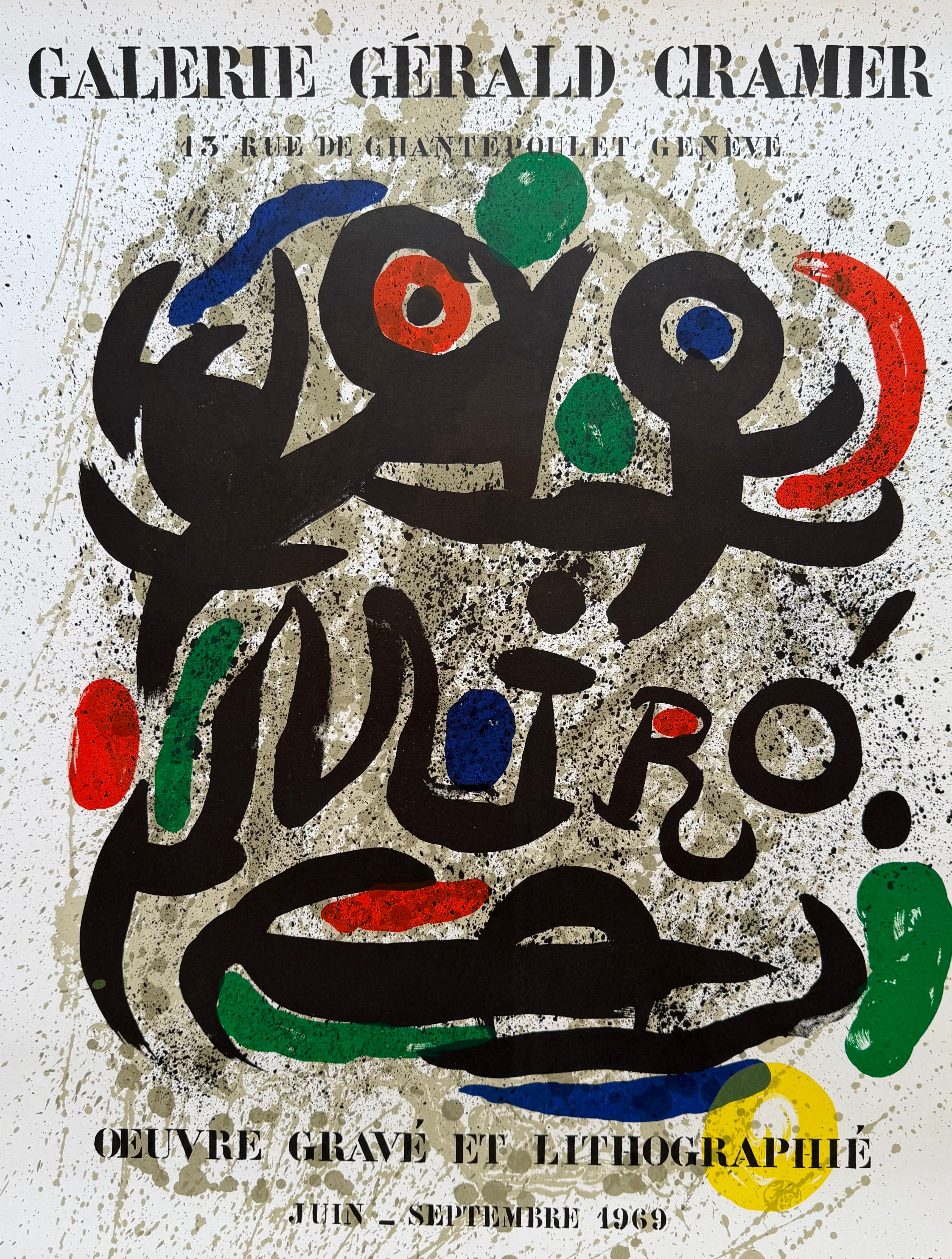 Joan Miró, Oeuvre Gravé et Lithographie, 1969