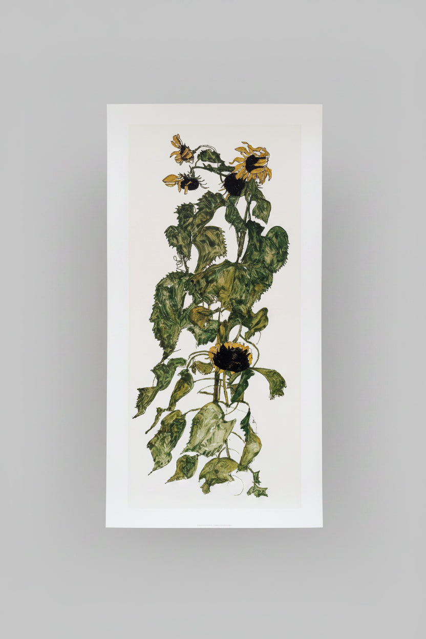 Egon Schiele (1890-1918), Sunflowers
