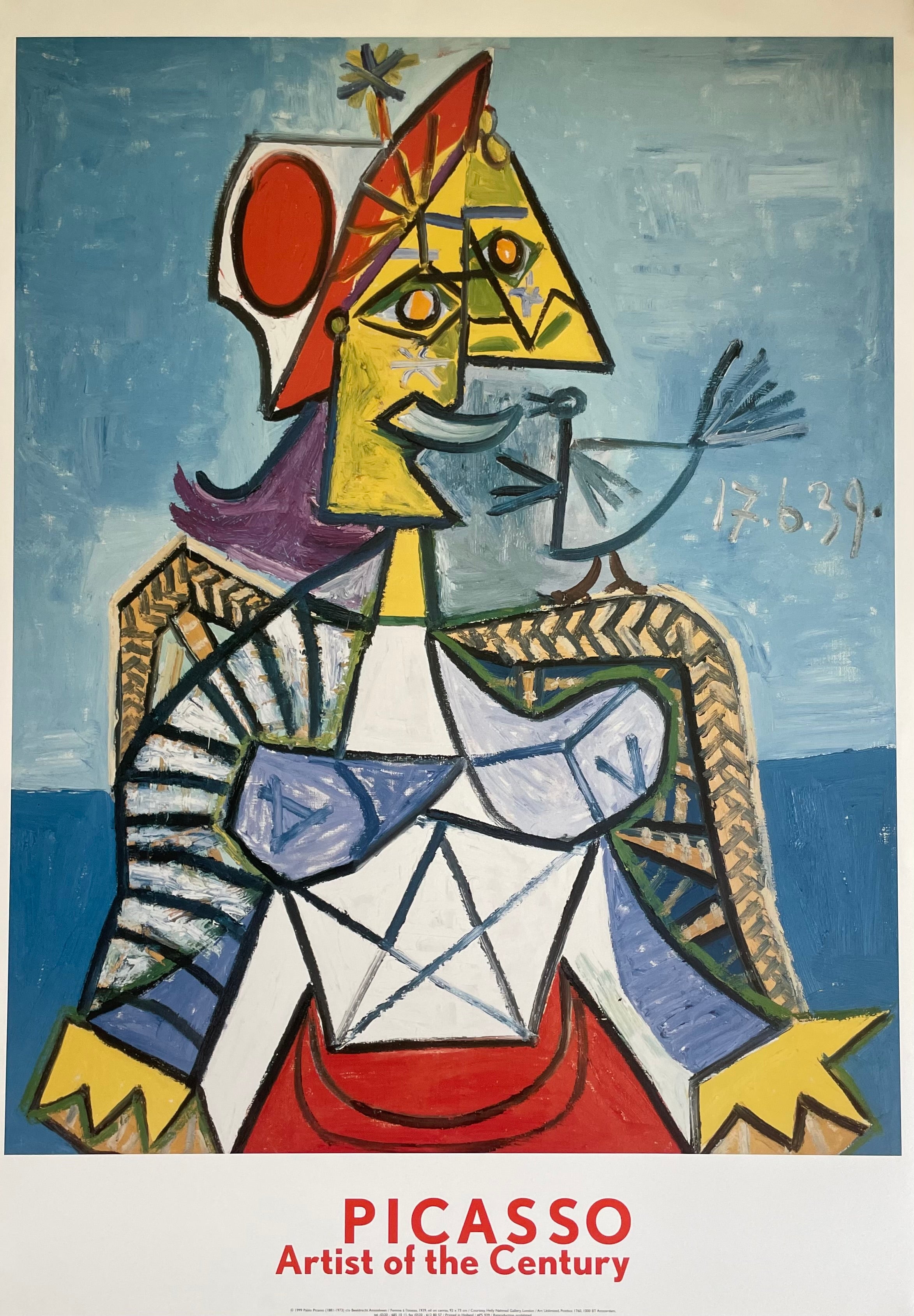 Pablo Picasso (1881-1973), Femme à l'Oiseau, 1939, Courtesy, Helly Nahmad Gallery , London, copyright 1999