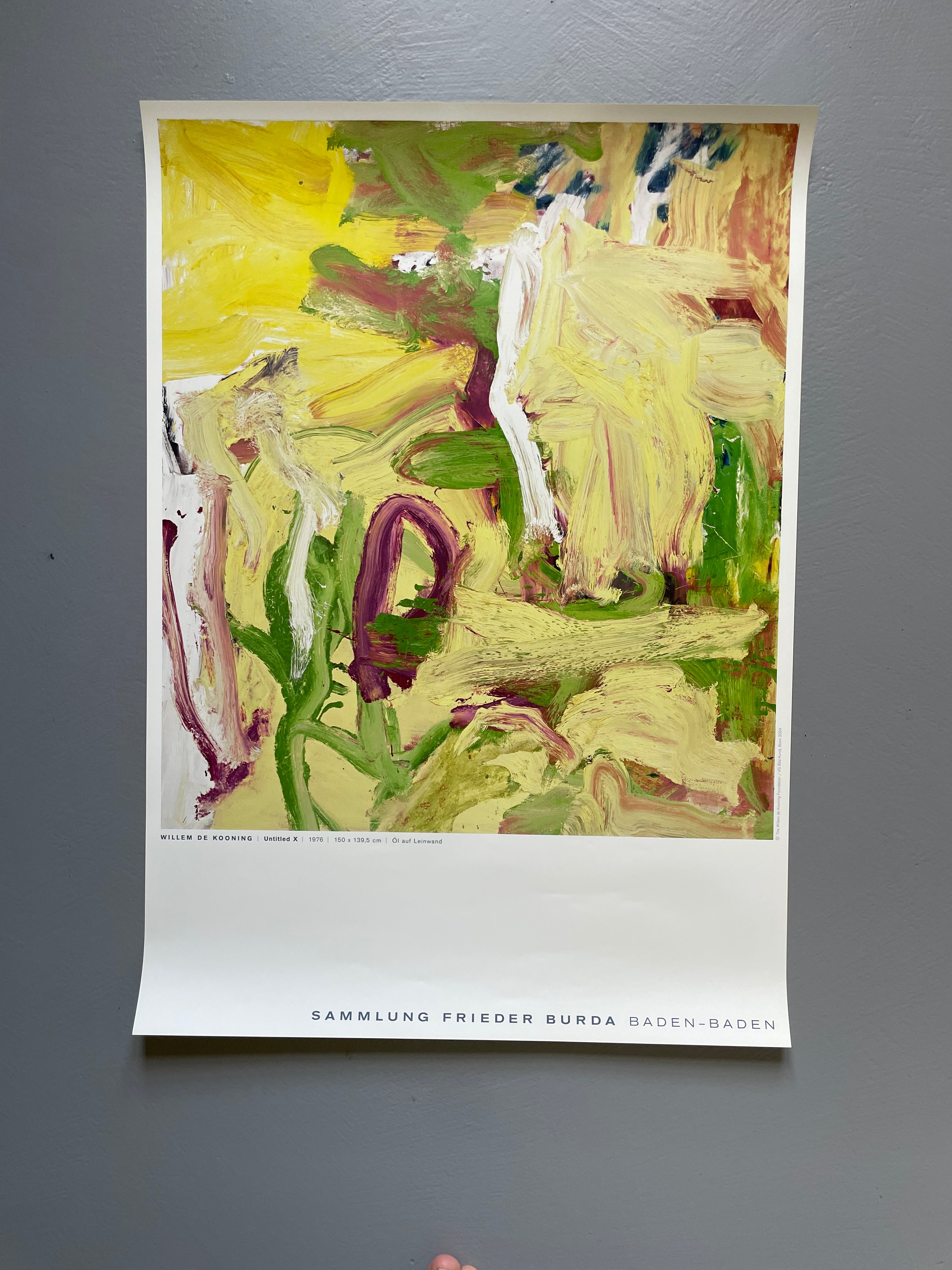 Willem de Kooning (1904–1997), Untitled X, 1976, copyright The Willem de Koning Foundation/VG Bild- Kunst, Bonn 2004