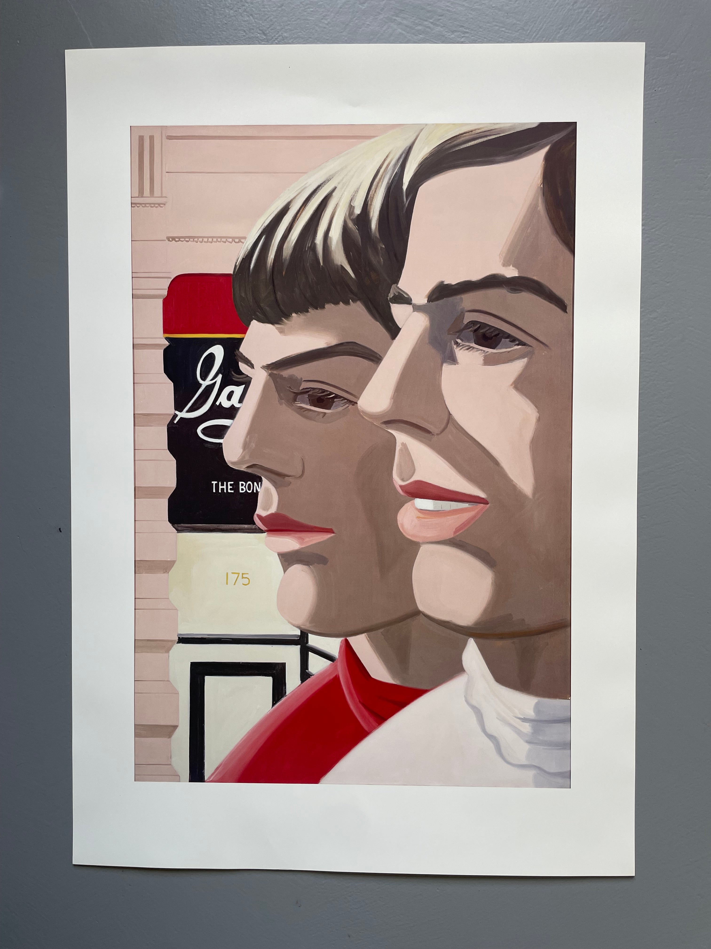 Alex Katz, Scott und John, 1966