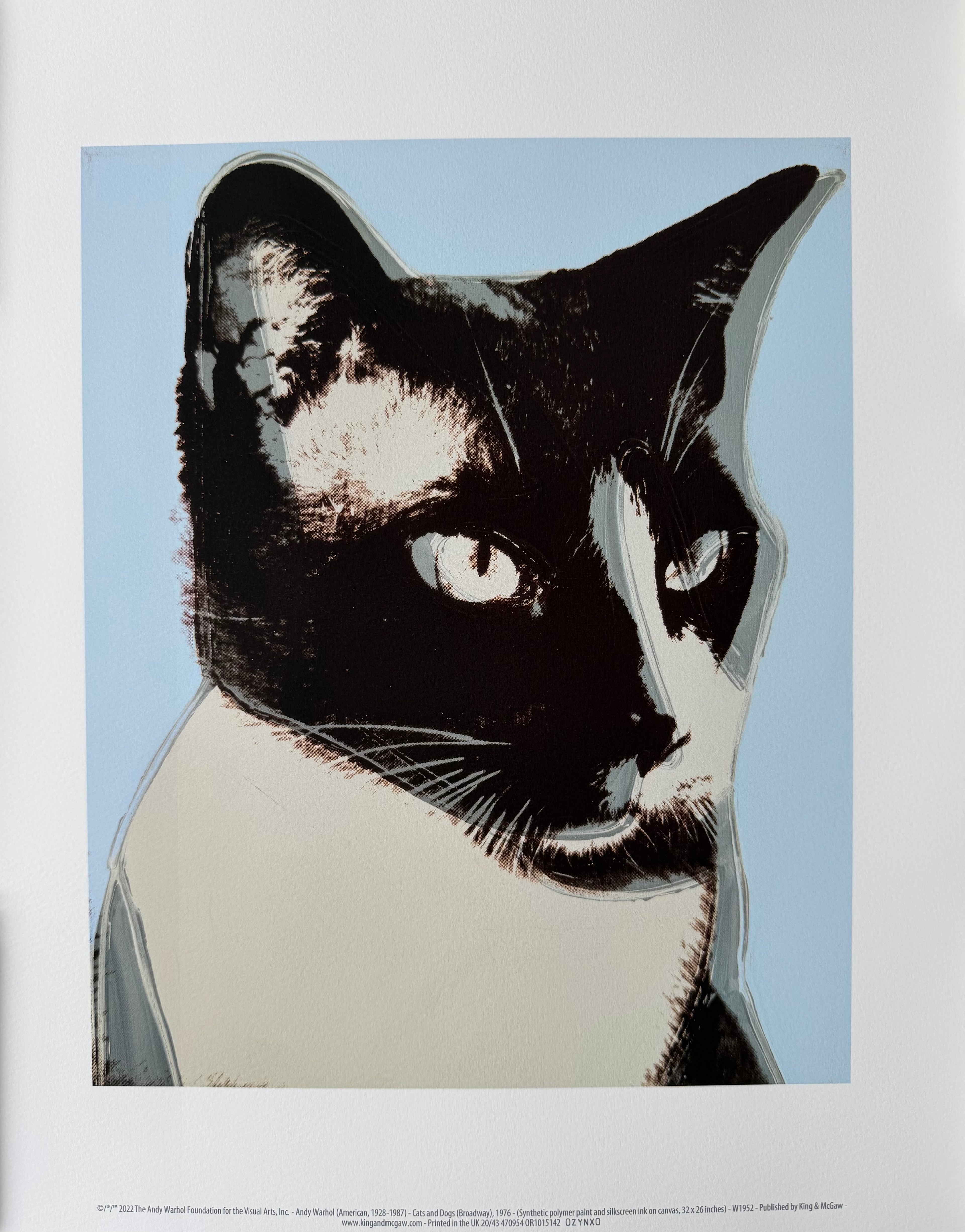 Andy Warhol (1928-1987), Cats and Dogs, 1976, Copyright 2022