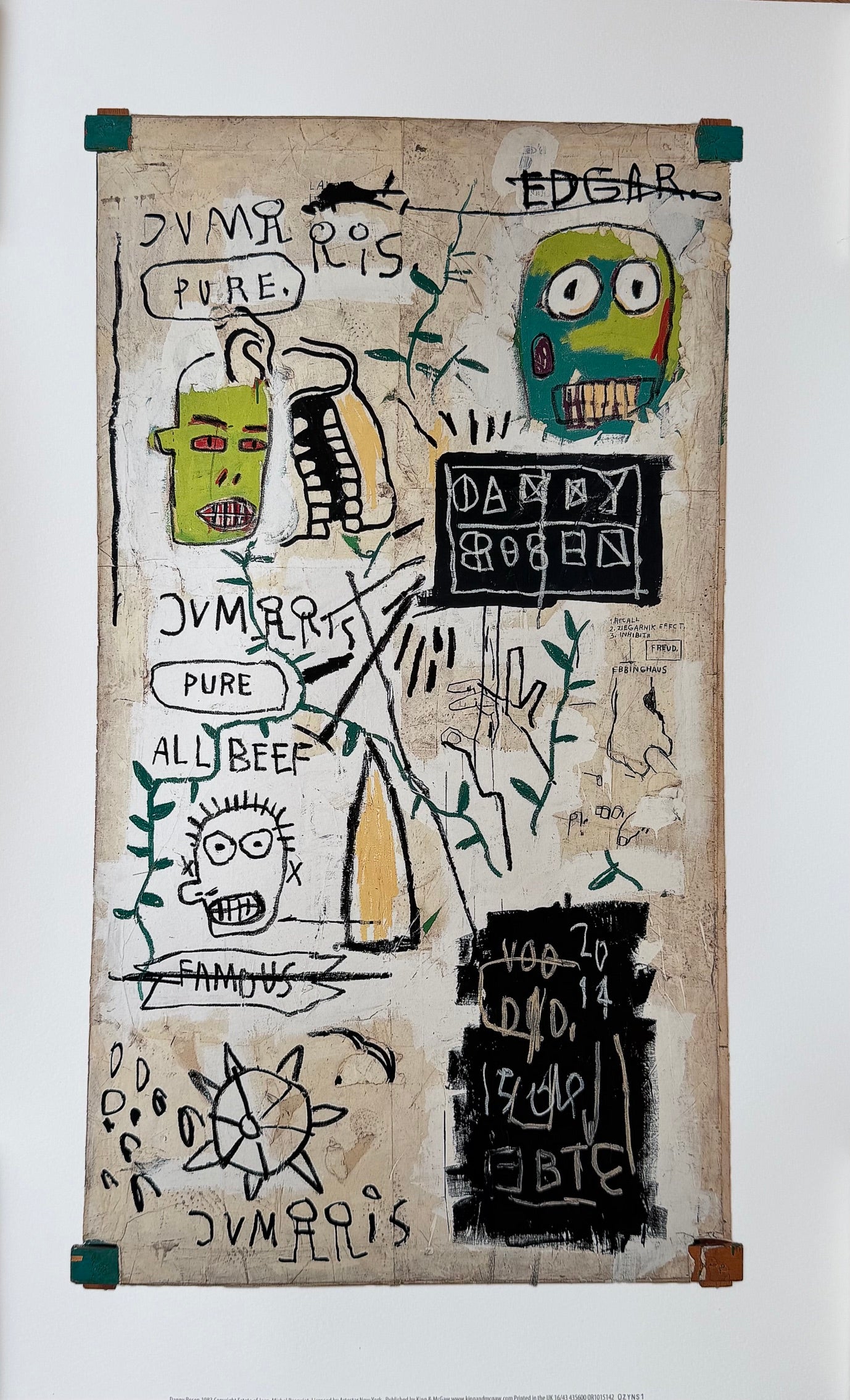 Jean Michel Basquiat (1960-1988), Danny Rosen, 1983