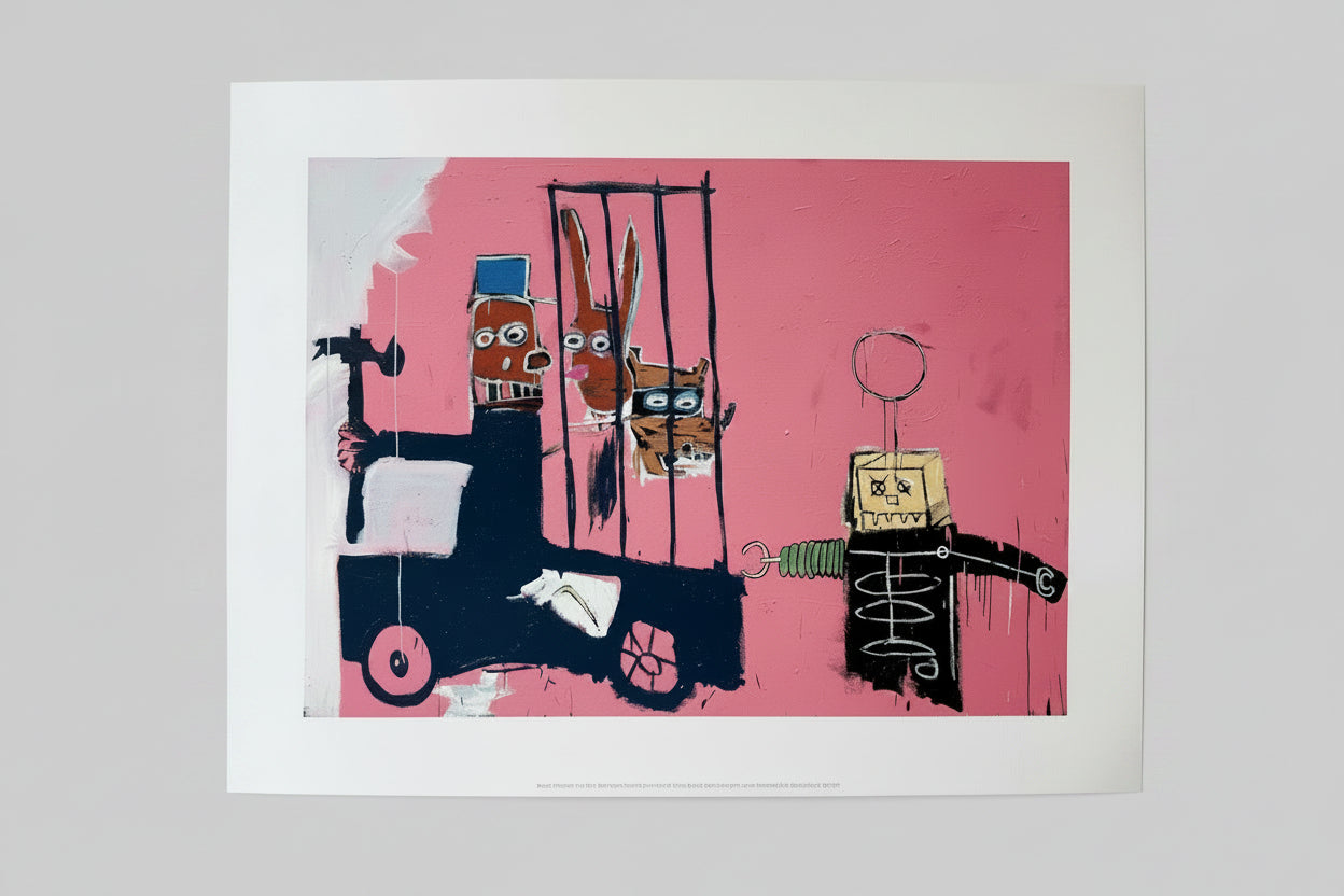 Jean Michel Basquiat (1960-1988), Molasses, 1983