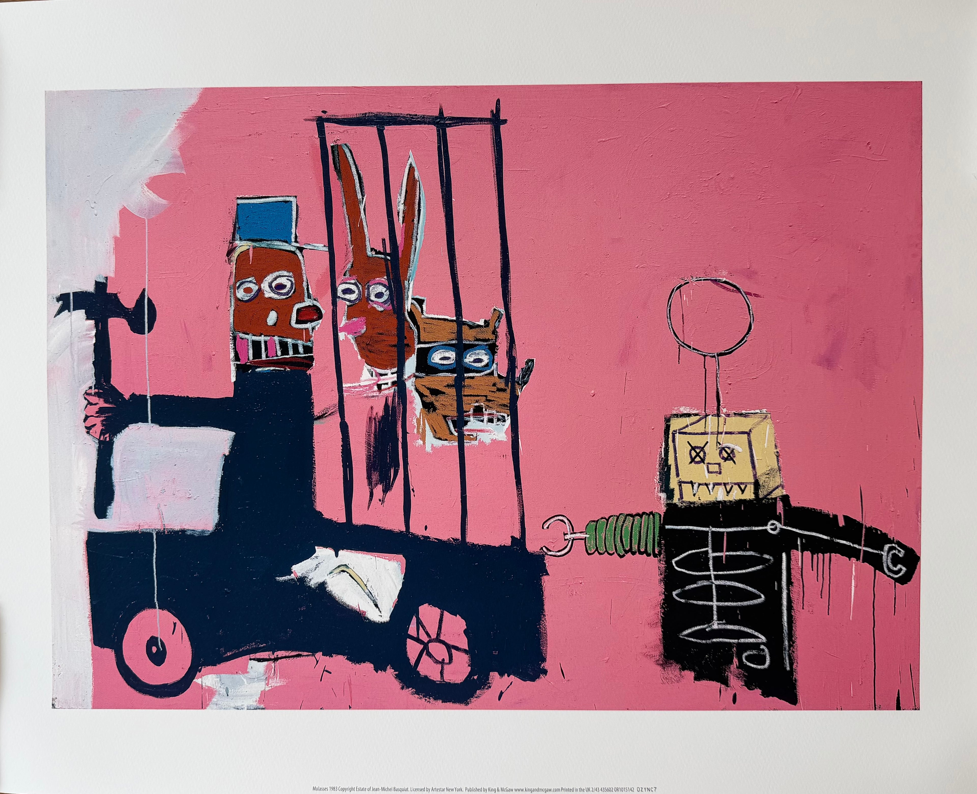 Jean Michel Basquiat (1960-1988), Molasses, 1983