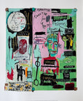Jean Michel Basquiat (1960-1988), In Italian, 1983