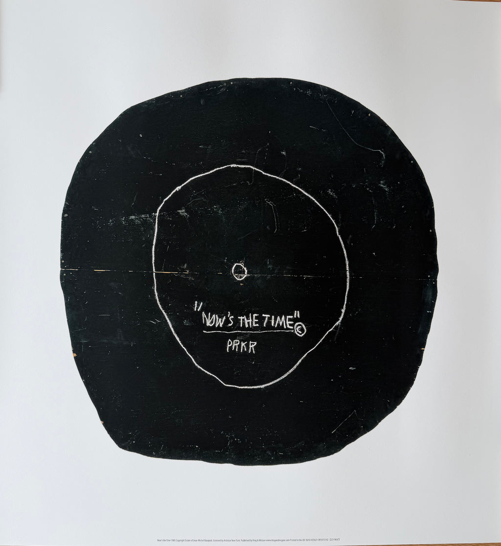 Jean Michel Basquiat (1960-1988), Now’s the Time, 1985