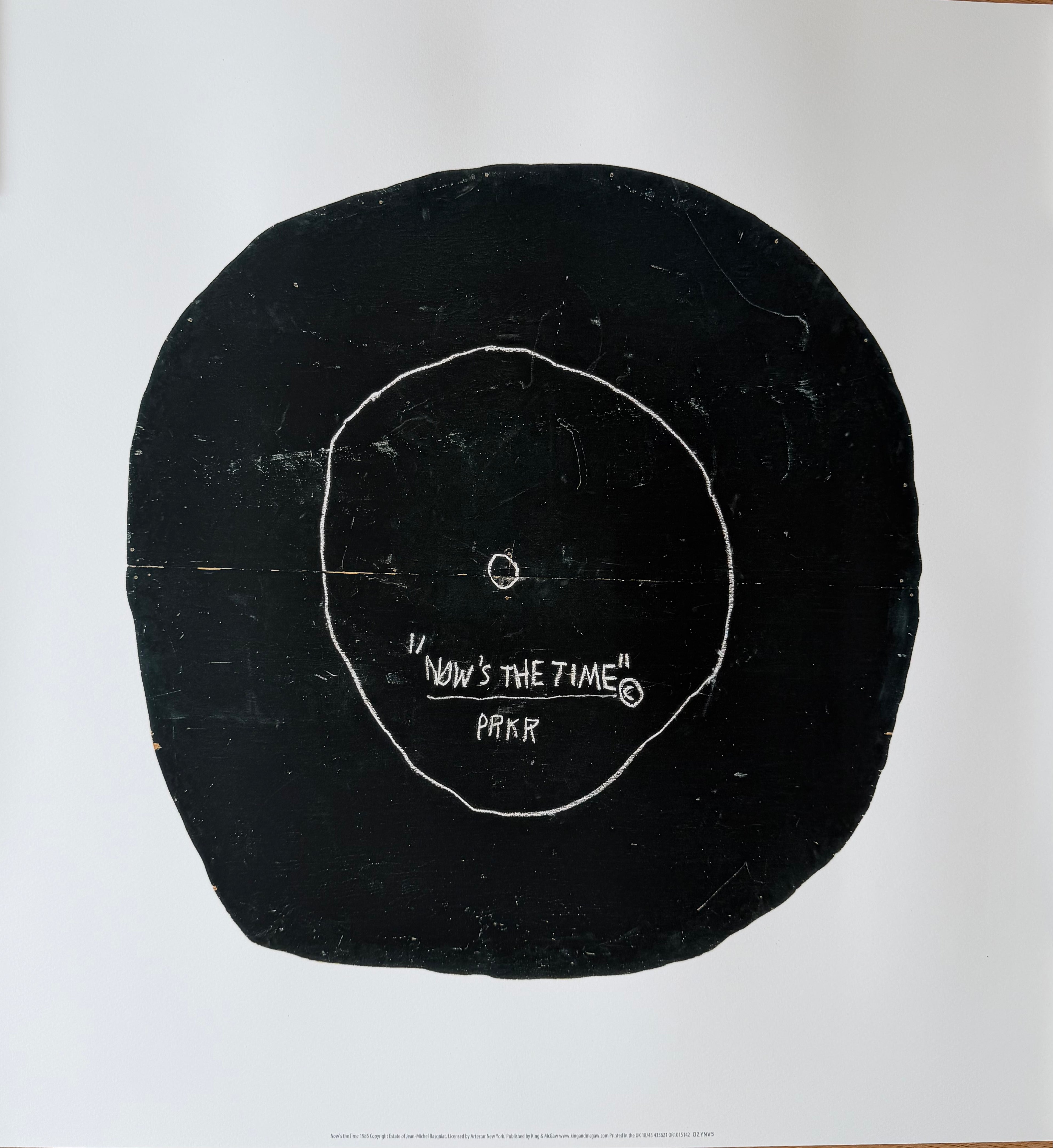 Jean Michel Basquiat (1960-1988), Now’s the Time, 1985