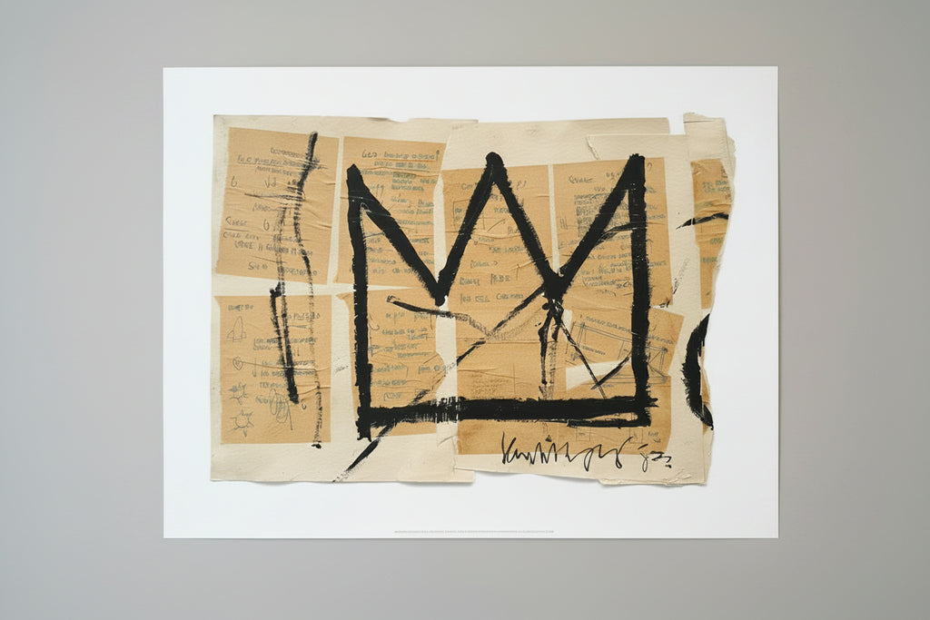 Jean Michel Basquist (1960-1988), Untitled (Crown), 1982
