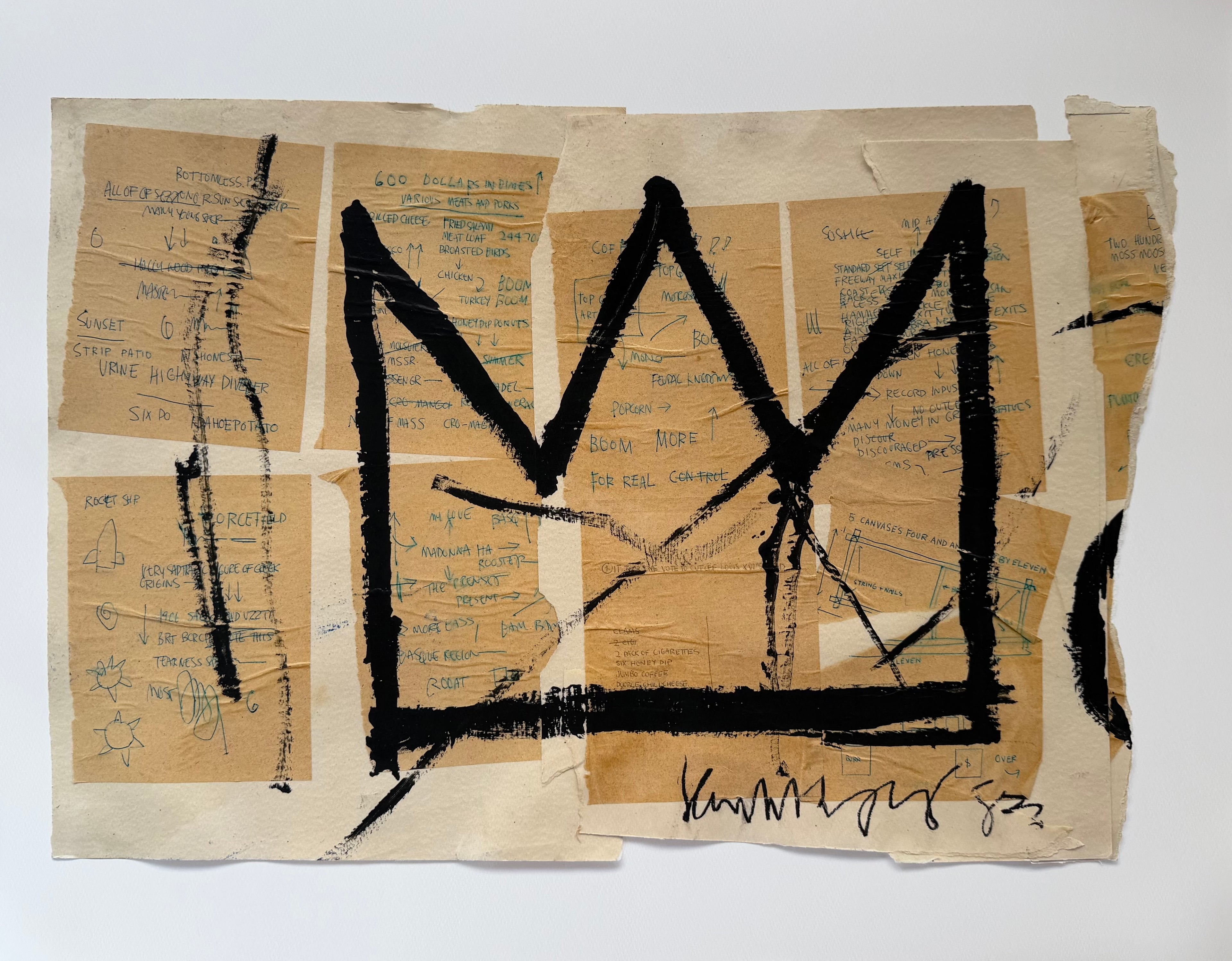 Jean Michel Basquist (1960-1988), Untitled (Crown), 1982