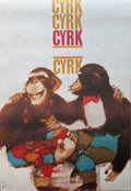 Maciej Urbaniec (1925-2004), Cyrk Pop Art Chimpanzees, 1979
