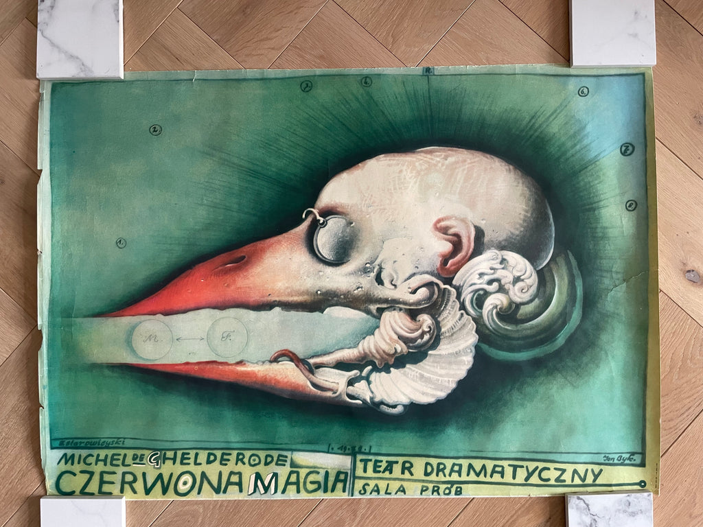 Franciszek A.B. Bilberstein-Starowieyski (1930-2009) , Czerwona magia, 1971