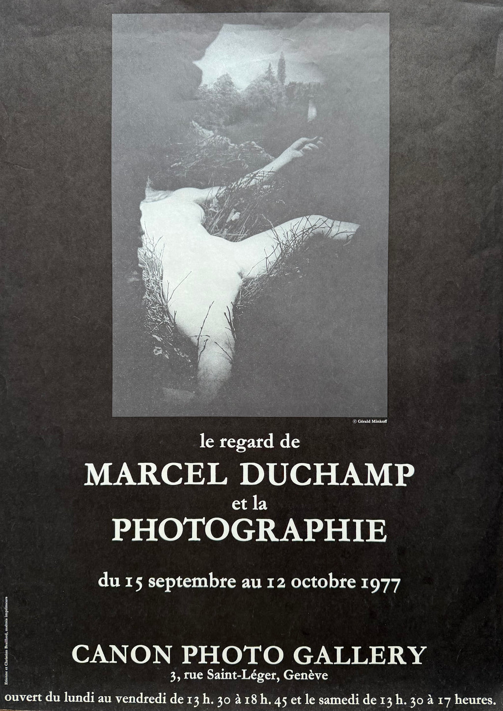 Gerald Minkoff (1937–2009), Marcel Duchamp's Perspective on Photography, 1977