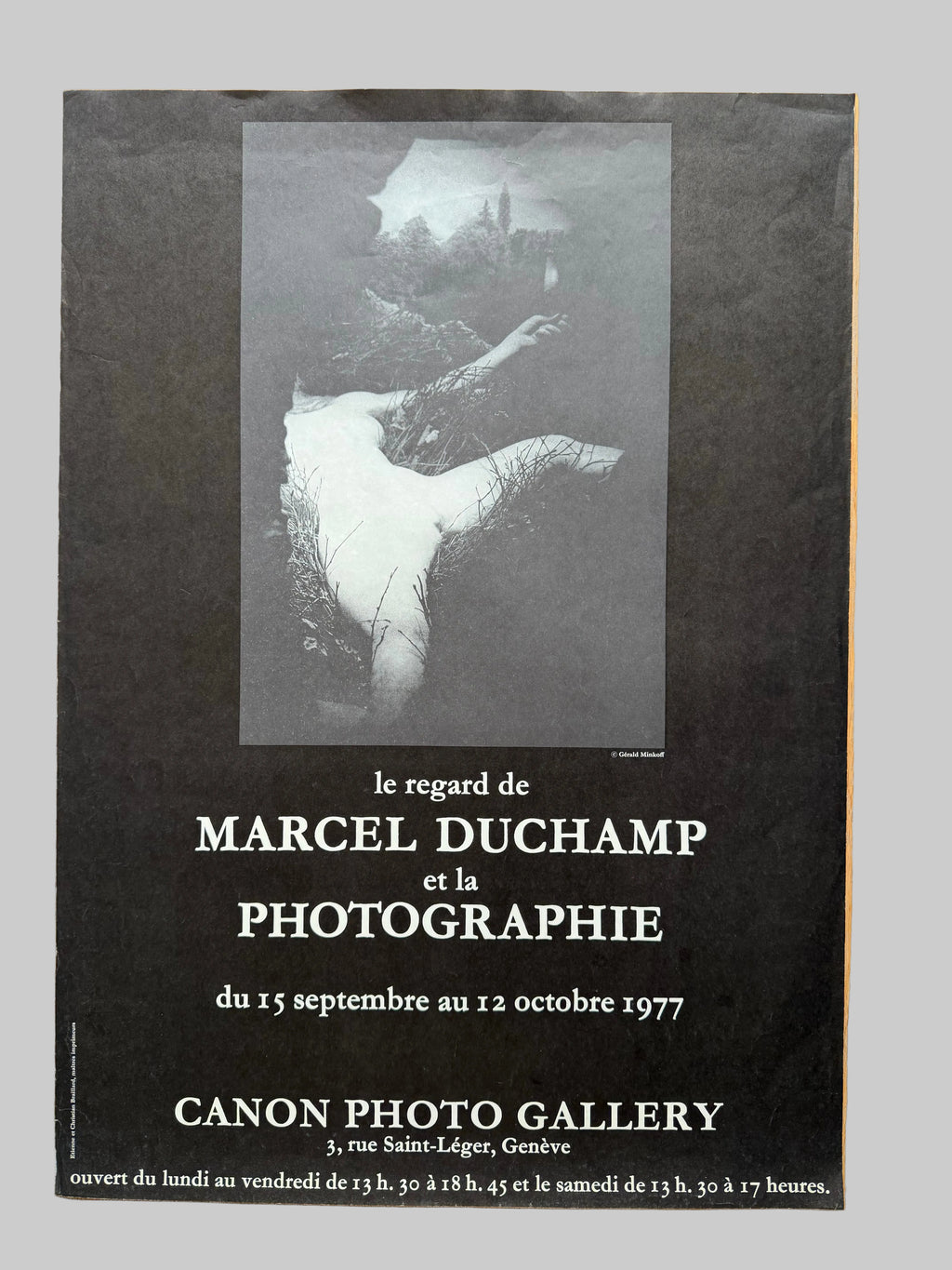 Gerald Minkoff (1937–2009), Marcel Duchamp's Perspective on Photography, 1977