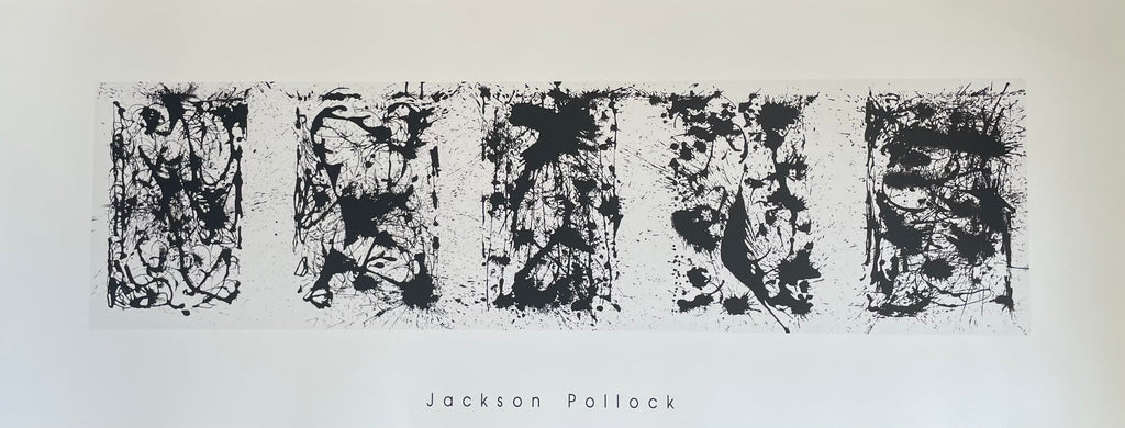Jackson Pollock (1912-1956), Black and White Polyptich, 1950, Copyright SABAM Belgium 2004