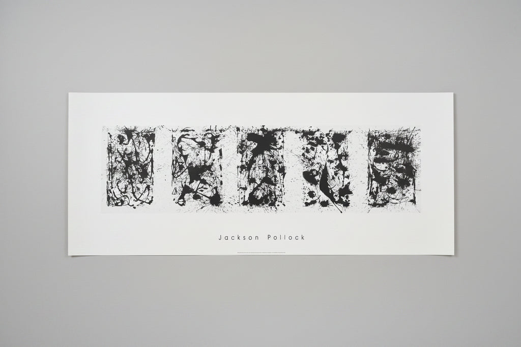 Jackson Pollock (1912-1956), Black and White Polyptich, 1950, Copyright SABAM Belgium 2004