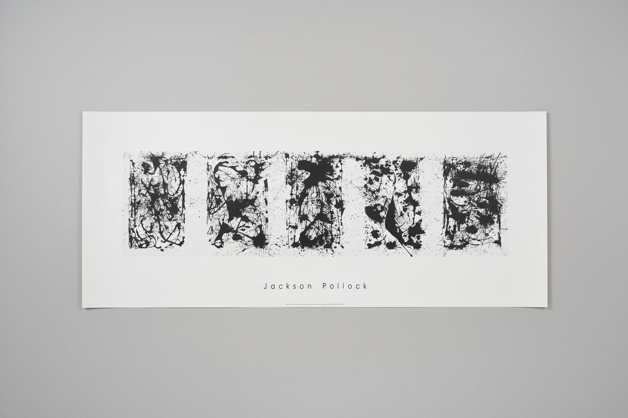 Jackson Pollock (1912-1956), Black and White Polyptich, 1950, Copyright SABAM Belgium 2004