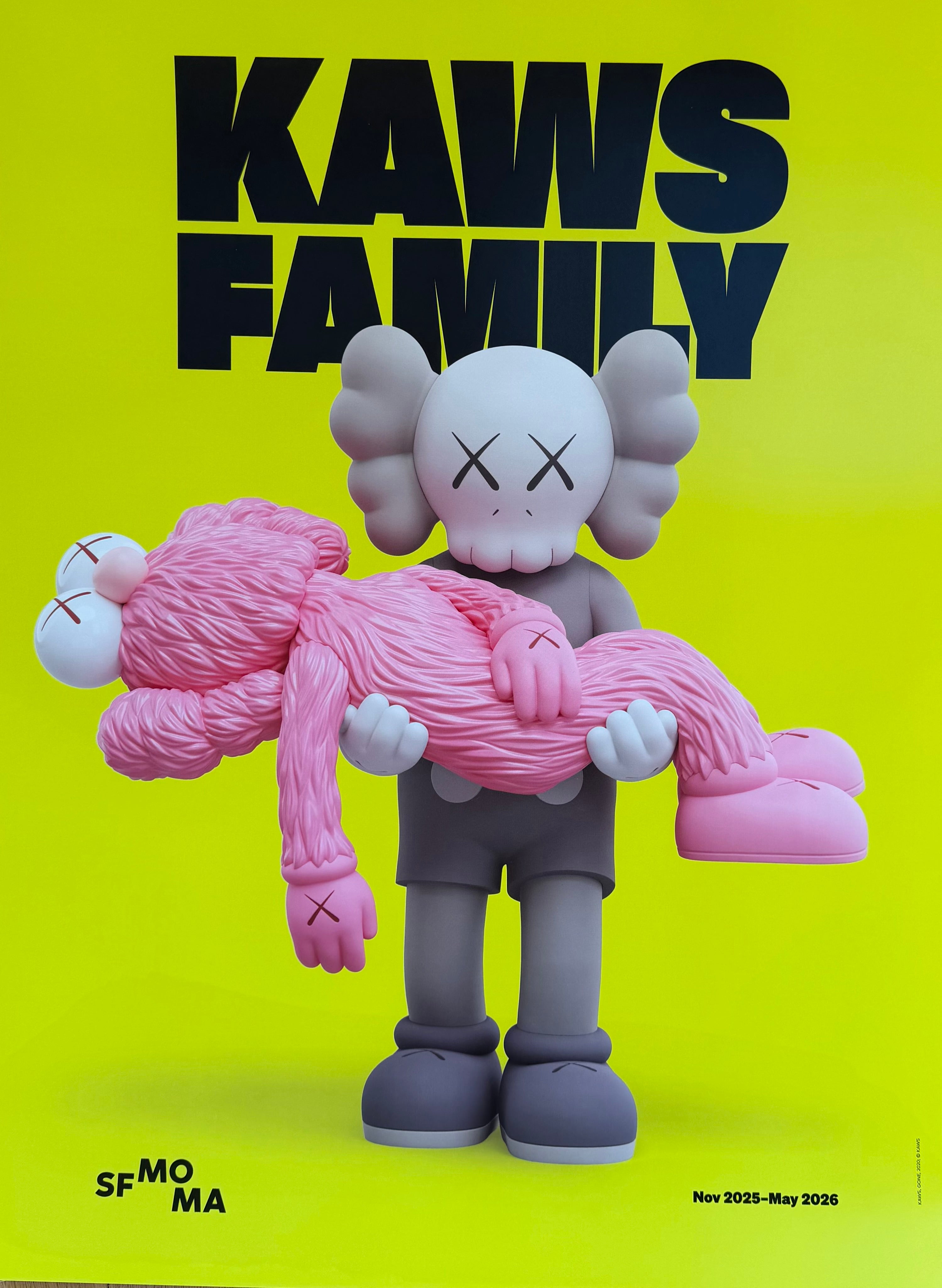 KAWS, GONE, 2020, copyright KAWS