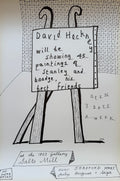David Hockney (1937-2026), Dog Show Exhibition Poster, Original 1990s