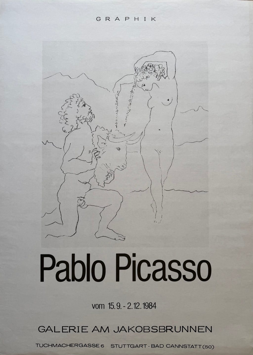 Pablo Picasso Galerie am Jakobsbrunnen, 1984