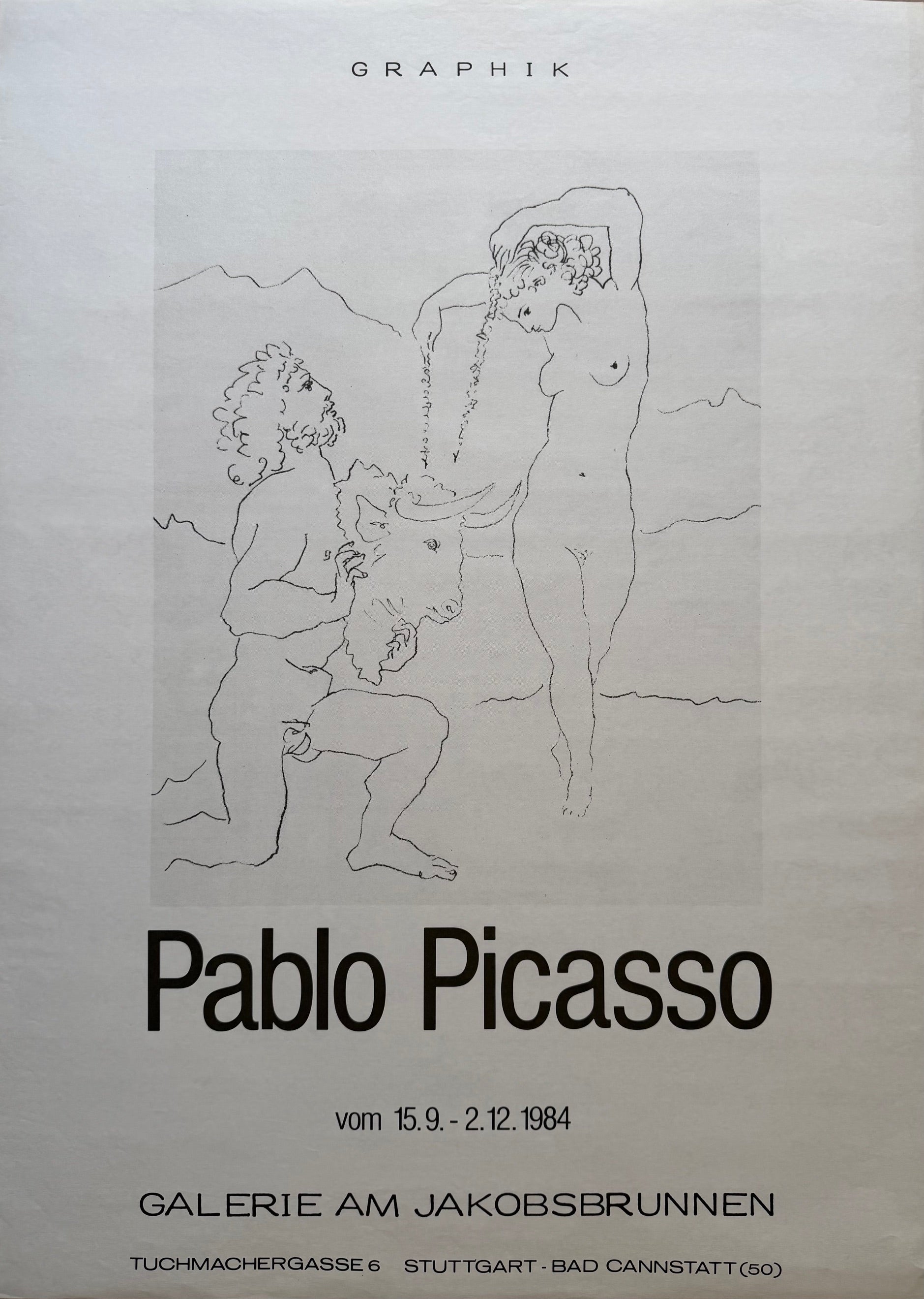 Pablo Picasso Galerie am Jakobsbrunnen, 1984