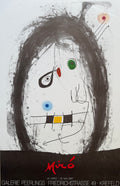 Joan Miró (1893–1983), L’Exilé Noir, Galerie Peerlings Krefeld, 1987
